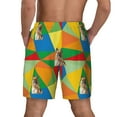 thumbnail image 4 of Goofa German Shepherd Dog Printed Men's Swim Trunks Board Shorts Quick Dry Mens Swimming Trunks with Compression Liner,Breathable Fit Hawaii Beach Shorts-Small, 4 of 9