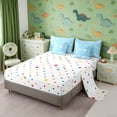 thumbnail image 4 of Erosebridal Dinosaur Skull Bedding Comforter Set, Blue White King Bedding Sets, 4 of 6