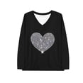 thumbnail image 4 of TaTaai Hoodies Shirts for Women Early Fall Long Sleeve Tops Vintage Graphic Outfits Tops Fashion Pullover Tees Gift, 4 of 5