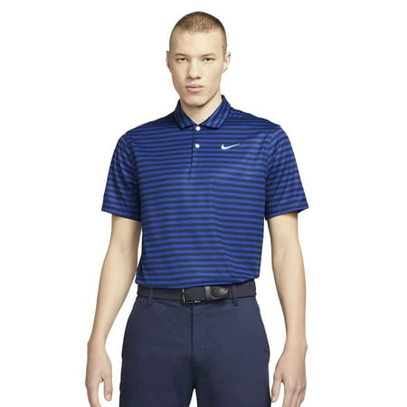Nike Men's Striped Dri-Fit Golf Polo (as1, Alpha, m, Regular, Regular ...