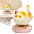thumbnail image 2 of CoreLiving Cat Figurines, Cute Desk Accessories for Office Decor, Whimsical Cat Statue for Bookshelf and Tabletop Display, Collectible Resin Home Accents, 2 of 6