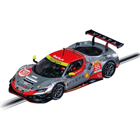 Carrera 32056 Ferrari 296 GT3 Vista AF Corse, No.55 FIA WEC 2024 1:32 Scale Digital 132 Slot Car Racetrack Vehicle