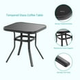 thumbnail image 6 of Sonerlic 3 Pcs Outdoor Patio Steel Leisure Rocking Chairs Sets with Sponge Cushions and Side Table,Lake Blue, 6 of 6