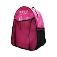 thumbnail image 1 of Mochila para patines duradera con correa de hombro ajustable para patines profesionales Rosa, 1 of 9