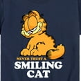 thumbnail image 3 of Garfield - Never Trust Smiling Cat - Toddler And Youth Short Sleeve Graphic T-Shirt, 3 of 5