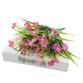thumbnail image 6 of 16 Bundles Artificial Flowers for Outdoors - 14" UV Resistant Silk & for Spring/Summer Decor, Garden, Porch, Window Box - Indoor/Outdoor Mixed Floral Arrangements, 6 of 9