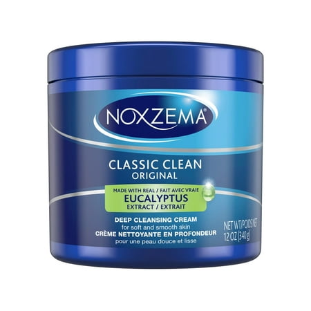 Noxzema Classic Clean Deep Cleansing Cream Original with Eucalyptus Extract, 12 oz