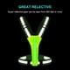 thumbnail image 2 of OMKHE Chaleco Reflectante LED Equipo para Correr Chaleco con luz LED Recargable por USB Alta Visibilidad con Cintura Ajustable Hombro para Correr Correr Ciclismo Caminar Motocicleta (Verde), 2 of 5