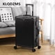 thumbnail image 4 of KLQDZMS maleta de cabina maleta de embarque para PC cubierta de carrito con marco de aluminio 20 "24" 26 pulgadas bolsa de viaje estilo carrito equipaje rodante, 4 of 4