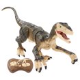 thumbnail image 2 of Juguete de dinosaurio RC, Control remoto, dinosaurio grande, juguete para niños, simulación RC Velociraptor, el mejor de su clase, 2 of 8