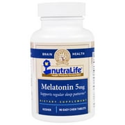 NutraLife Melatonin 5 mg 90 Easy Chew Tablets