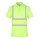 thumbnail image 1 of Camisas de Manga Corta de los Hombres Color Sólido Reflectante Ligero Transpirable Botón de la Camisa de Solapa Fácil, Girar Abajo Cuello Superior, 1 of 5