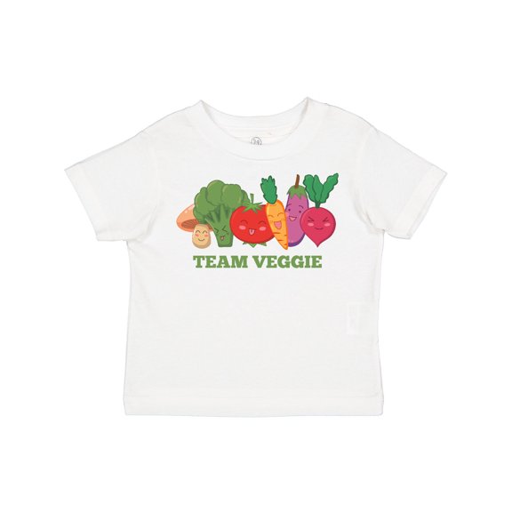 Inktastic Team Veggie Boys or Girls Toddler T-Shirt