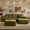 Green(Sherpa), variant on Ovios 106" Cloud Sofa Couch No Assembly Boneless Deep Seat Sofa with Ottoman for Living Room, Green(Sherpa)