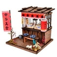 thumbnail image 1 of Esquirla 1/24 DIY Dollhouse Miniature Kit w/ Furniture - Handpulled Noodles Shop Gift, 1 of 8