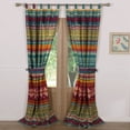 thumbnail image 2 of Greenland Home Fashions Southwest Curtain Panel, Set of 2, 2 of 2