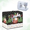 thumbnail image 4 of HELLHERO Christmas Sewing Machine Cover with Tote Handle and Pocket Machine Washable Fits Most Sewing Machines Ideal Gifts for Family, 4 of 8