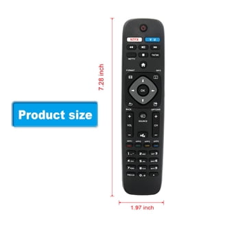 Vervangende afstandsbediening voor Philips TV 55PUS7956/12 | 55PUS8007 | 55PUS8007/12