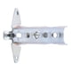 thumbnail image 1 of Pack De 2 Soporte Pared Novacort Metal Plata 1/2", 1 of 3