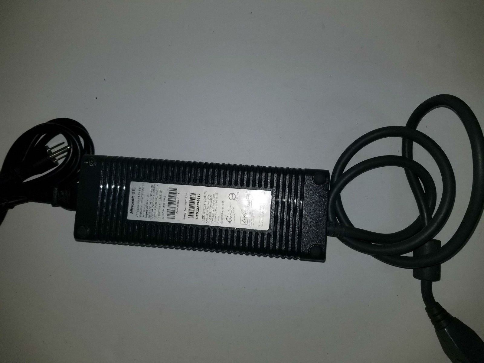 Refurbished ORIGINAL OEM MICROSOFT XBOX 360 AC POWER SUPPLY BRICK