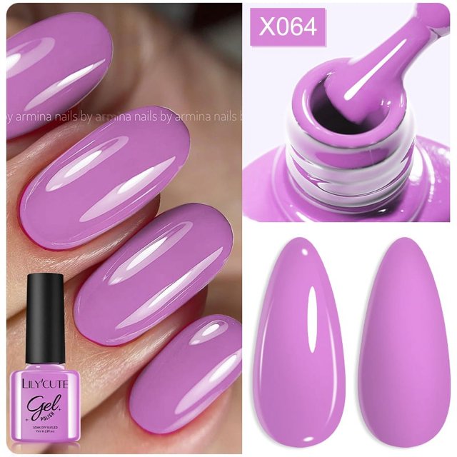 LILYCUTE 7ml esmalte de uñas de Gel con purpurina dorada, Gel UV semipermanente para remojar UV LED, barniz de Gel para uñas para manicura DIY