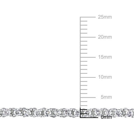 Miabella 2 Carat T.w. Diamond 14kt White