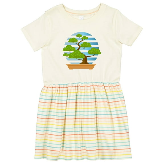 Inktastic Bonsai Tree Garden Girls Toddler Dress