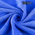 thumbnail image 3 of JML Microfiber Towels, Extra Absorbent, Fast Drying Bath Towel Sets (6 Pack, 27" x 55"),Blue, 3 of 5