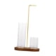 thumbnail image 1 of Soportista de incienso para palos anti cenizas volando fáciles de usar con elegantes decoración del hogar conveniente, única para habitaciones para Marrón, 1 of 8