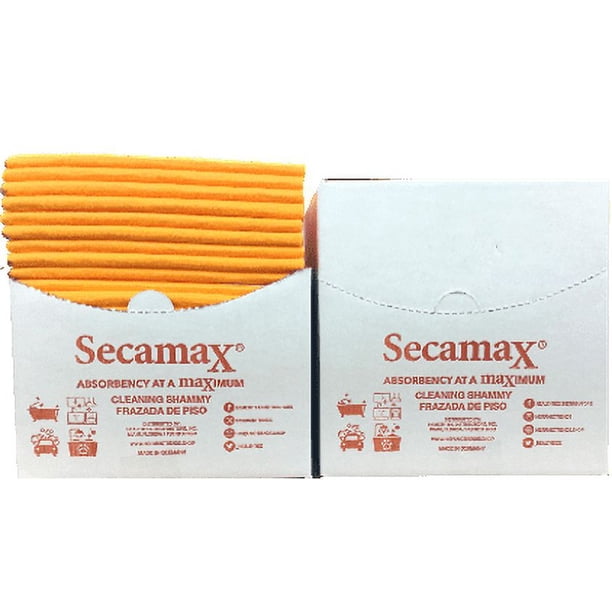 Secamax Shammy 4pk - Store cleaning wipes for grocery retail