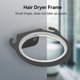 thumbnail image 3 of Wall Mounted Hair Dryer Holder, Space Aluminum Hair Dryer Holder, Hair Tool Organizer, Bathroom Accessories, 3 of 4