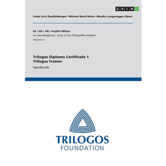 Pre-Owned Trilogos Diploma Certificate 1 - Trilogos Trainer: Handbook (Paperback) 3346602052 9783346602053