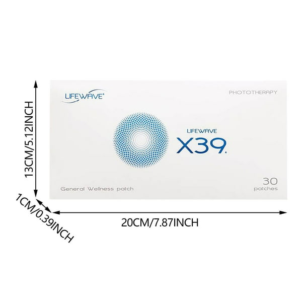 健康アクセサリー LIFEWAVE X39 30 patches X39 Patches - Innovative Patch Technology for Enhanced Wellness