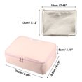 thumbnail image 5 of Unique Bargains Floral Makeup Bag Zipper Flower Cosmetic Pouch Pink, 5 of 6