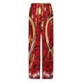 thumbnail image 5 of Happy Anniversary Women's Pajamas Pajama Pants Women's Sleepwear Lounge Sleep Bottoms Stretch with Pockets, 5 of 7