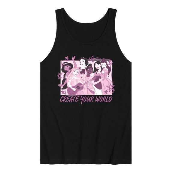 Disney - Create Your World Men's Graphic Tank Top