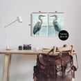 thumbnail image 3 of Stupell Industries Detailed Heron Bird Duo Animals & Insects Painting Unframed Art Print Wall Art, 10 x 15, Set of 2, 3 of 7