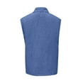 thumbnail image 3 of Men's Tank Tops Big and Tall Sleeveless Shirts for Gym Workout Running Beach Summer Button Up Tee Vest, 3 of 4