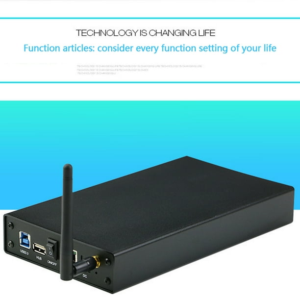 Portable HDD SSD Enclosure Portable Wifi Router USB3.0 Rj45 Ethernet NAS Network Streaming Server Storage Case Box - Walmart.com
