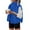 Blue, variant on Aueoeo Women Travel Vests Puffer Ladies Sleeveless Zip Up Outerwear Warm Puffer Lightweight Winter Jackets