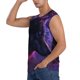 thumbnail image 3 of Fotbe Galactic Wolf Stare Men's Camiseta sin Mangas Estampada para Hombres, Playera Casual para Gimnasio, Entrenamiento, Playa-Medium, 3 of 7