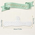 thumbnail image 4 of Cotton Boob Bra Towel for Breast Towel Sling Bra Towels for Women, 3 Layer Reusable Under Breast Sweat Absorber(White), 4 of 6