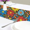 thumbnail image 4 of Yayeee Table Runner 70 inches Long Home Kitchen Dinning Party Decoration, Cartoon Flowers, 4 of 7