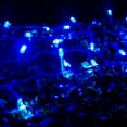 thumbnail image 3 of Serie Navideña Decorativa Luz Led Azul 100 Focos 8 Funciones Importadora La Merced  Cable Azul 7 m, 3 of 6