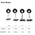 thumbnail image 5 of Graflsoa 10-Pack Bulk Fishing Rubber Stoppers, 6-Piece Sets, Large Black Round Head, Lightweight & Durable for All Water Types, 5 of 5