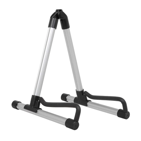 Guitar Stand Holder Aluminium Alloy Folding Portable Accessories Sturdy Detachable Lightweight Durable Non Slip Padding Instrument Stand