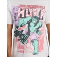 thumbnail image 4 of Marvel Comics Men's and Big Men's Hulk Smash Graphic Tee, Sizes S-3XL, 4 of 5