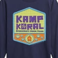 thumbnail image 3 of Kamp Koral - Kamp Koral Logo Badge - Toddler & Youth Long Sleeve Graphic T-Shirt, 3 of 6
