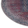 thumbnail image 6 of Unique Loom Sisu Collection Area Rug - Hyderabad (3' 11" Round Multi/Beige), 6 of 7
