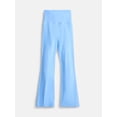 thumbnail image 2 of Athletic Works Girls Athletic Butter Core Flare Leggings, Sizes 4-18, 2 of 3